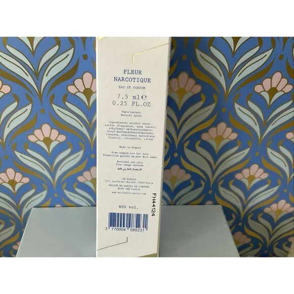 EX NIHILO Fleur Narcotique Eau de Parfum EDP Perfume Travel Size .25 oz / 7.5ml - Picture 4 of 8